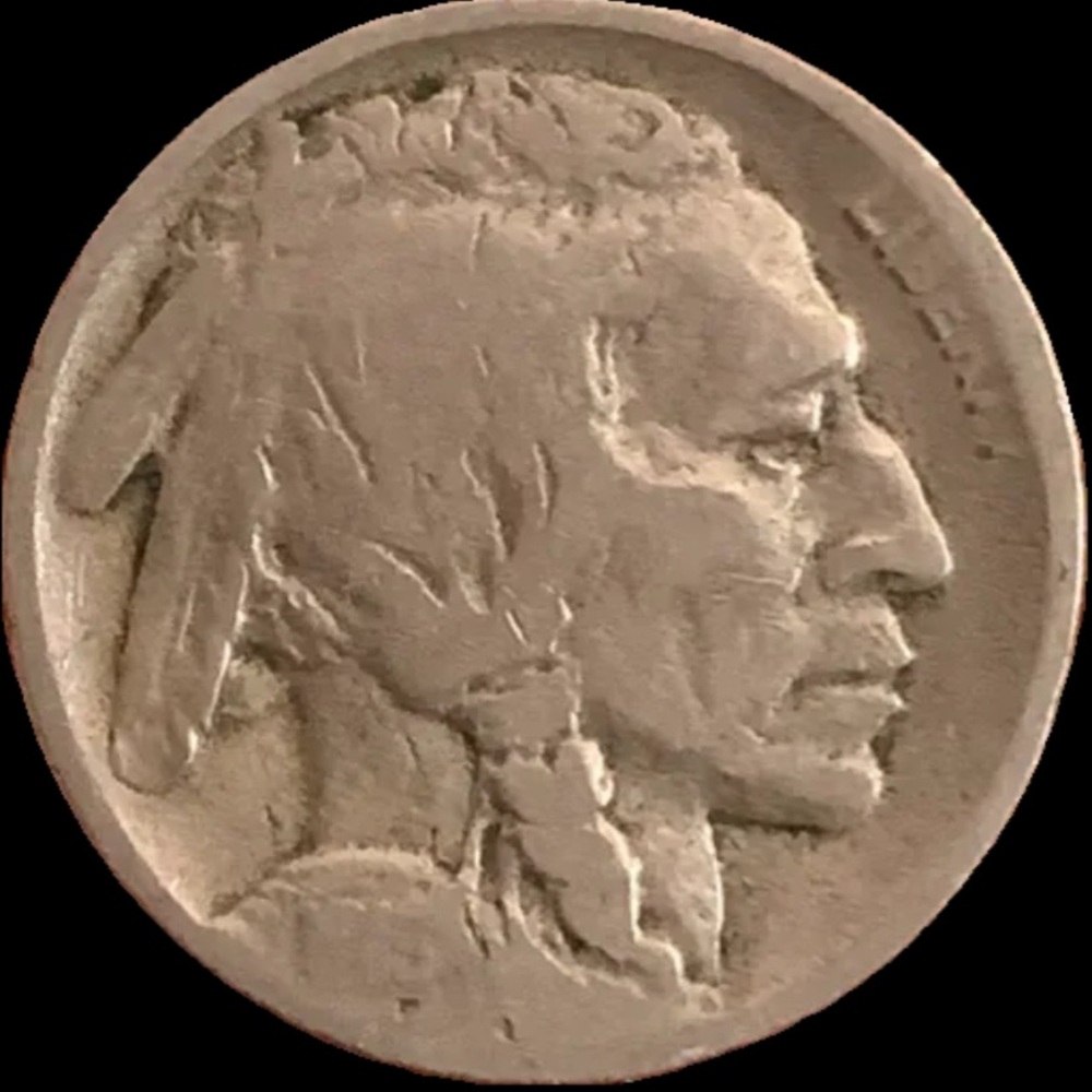 1918-D Buffalo Nickel Coin